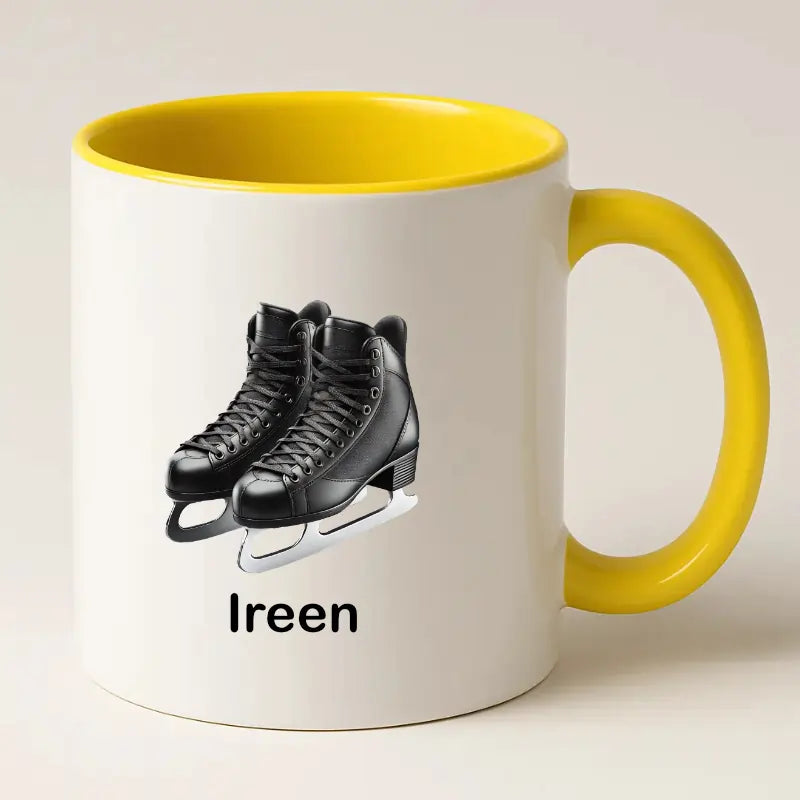 Schaatsen Mok met Naam
