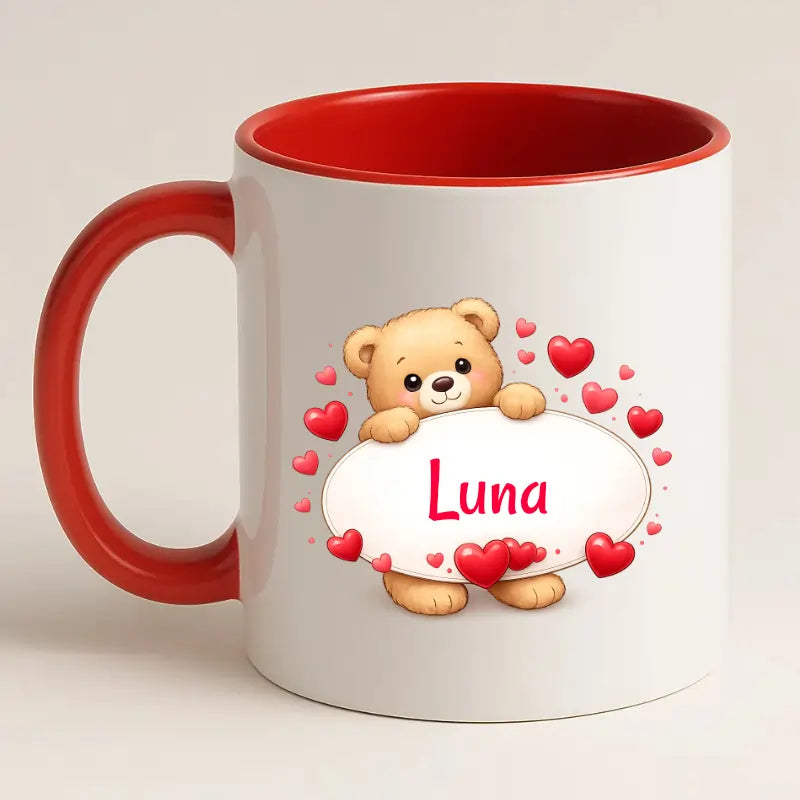 Schattig Beertje Mok met Naam
