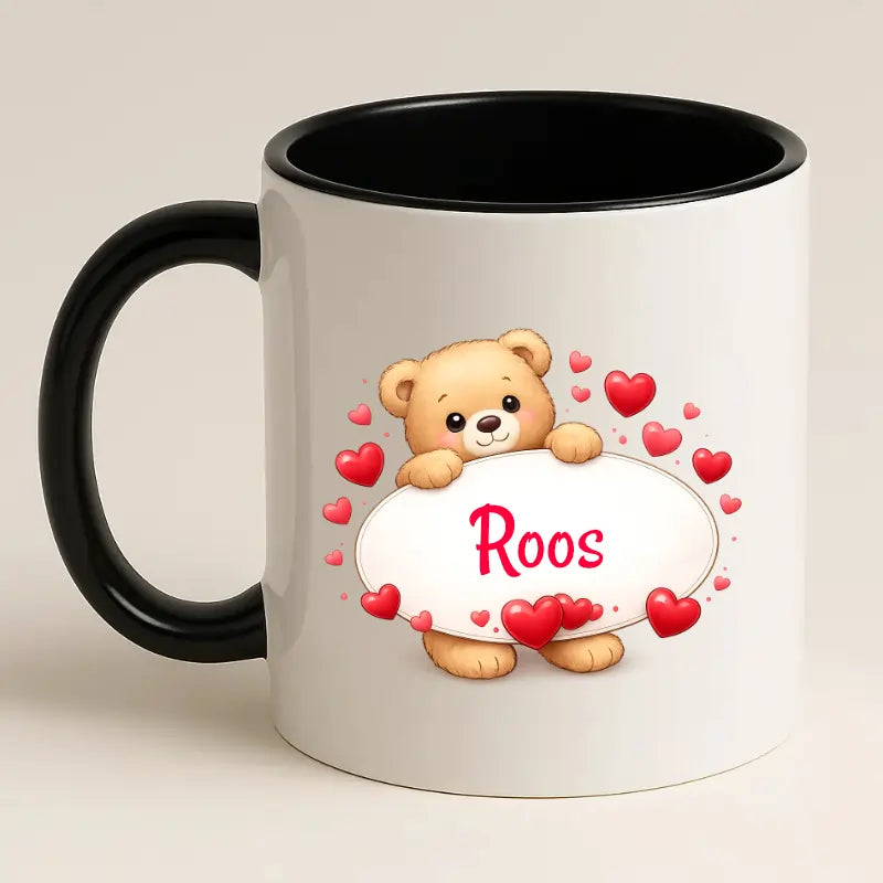 Schattig Beertje Mok met Naam