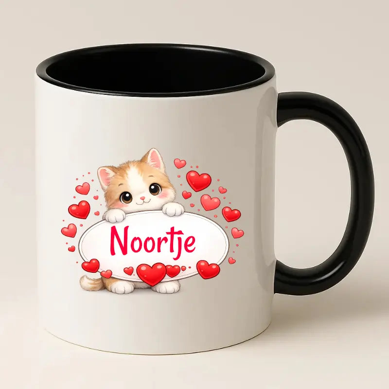 Schattig Poesje Mok met Naam