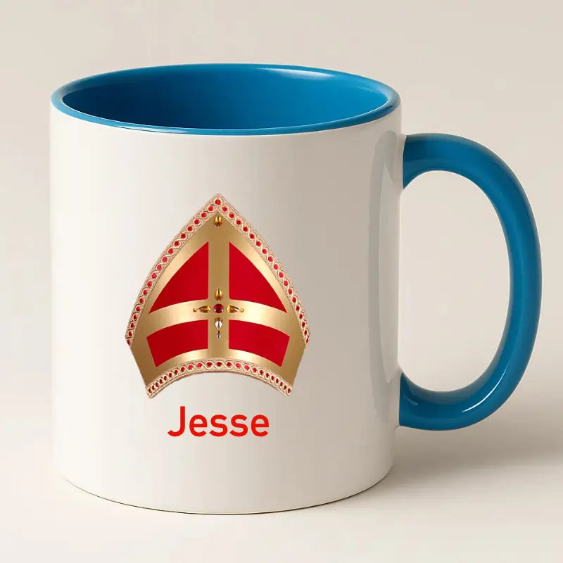 Sinterklaas Mijter Mok met Naam