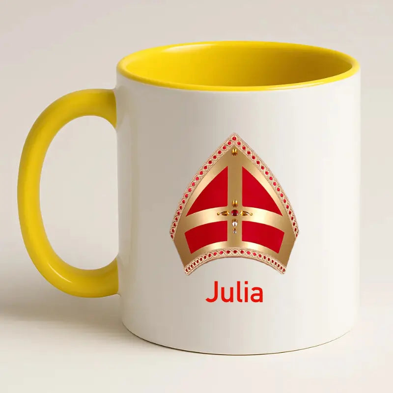 Sinterklaas Mijter Mok met Naam