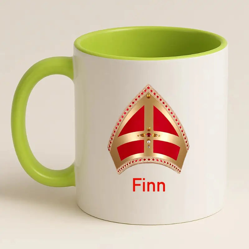 Sinterklaas Mijter Mok met Naam