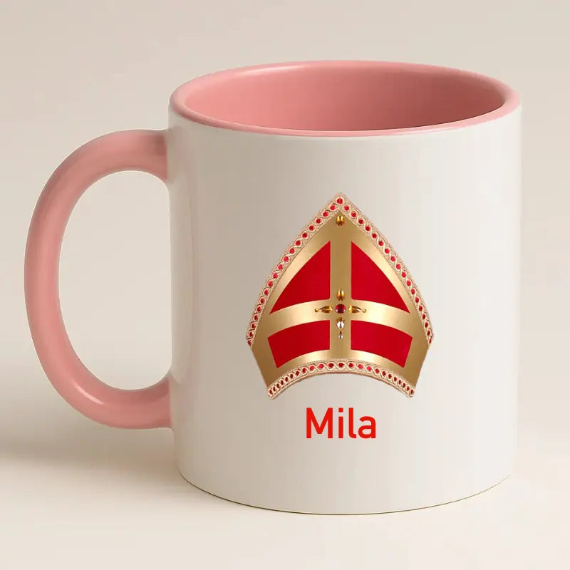 Sinterklaas Mijter Mok met Naam