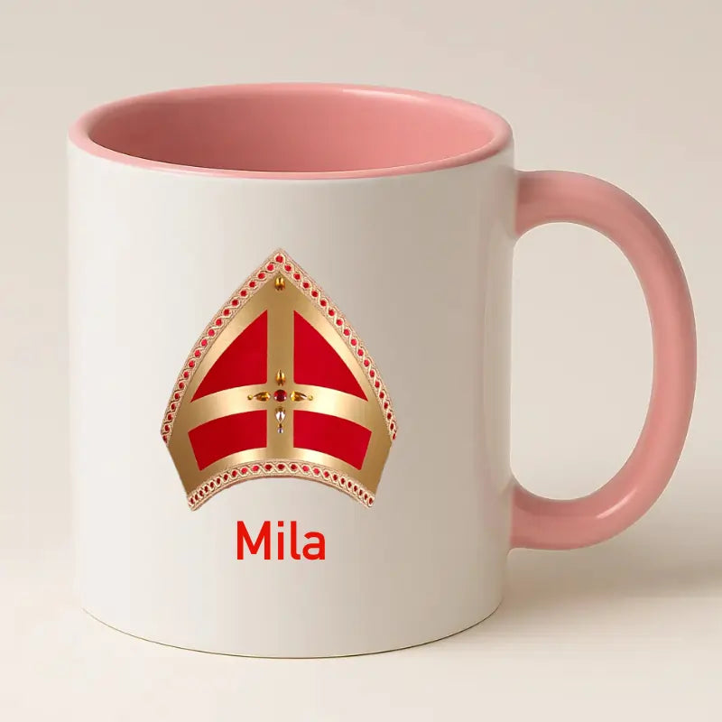 Sinterklaas Mijter Mok met Naam