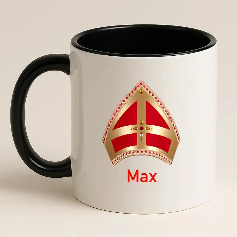 Sinterklaas Mijter Mok met Naam