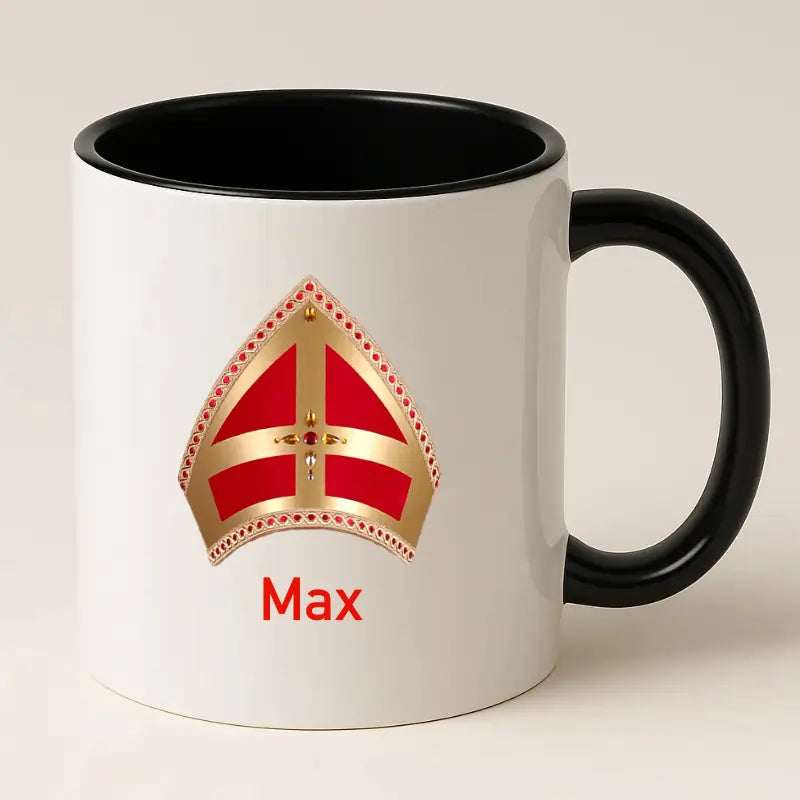 Sinterklaas Mijter Mok met Naam