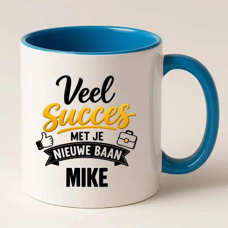 Veel Succes met je Nieuwe Baan Mok