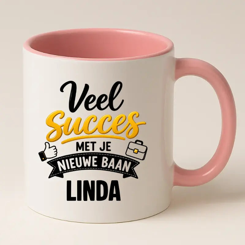 Veel Succes met je Nieuwe Baan Mok