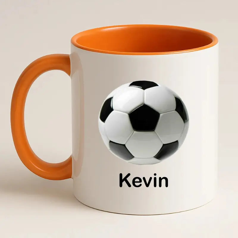 Voetbal Mok met Naam