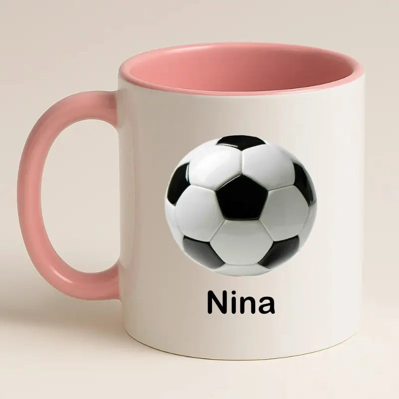 Voetbal Mok met Naam