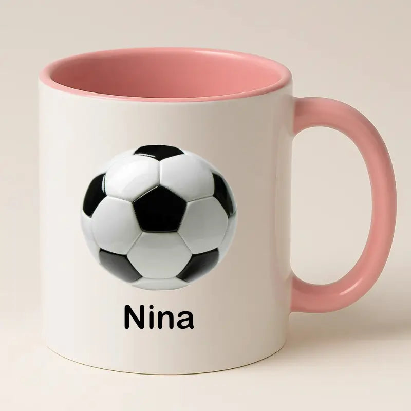 Voetbal Mok met Naam