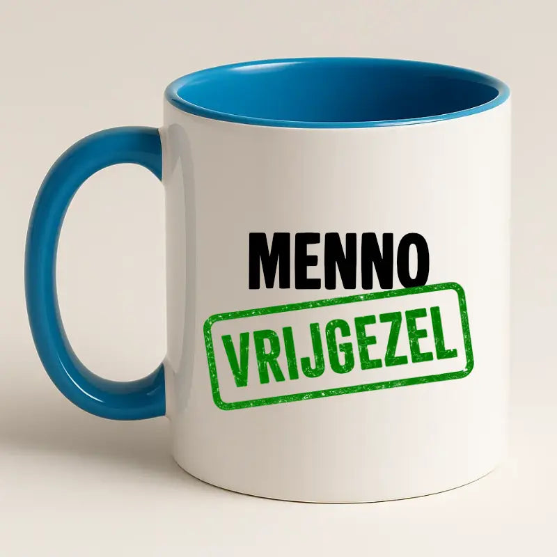 Vrijgezel Mok met Naam – Stempel