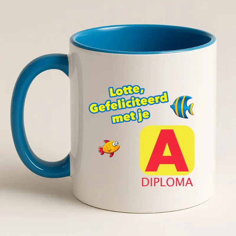 Zwemdiploma A Mok met Naam