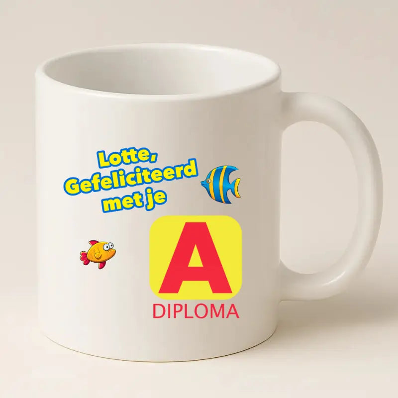 Zwemdiploma A Mok met Naam