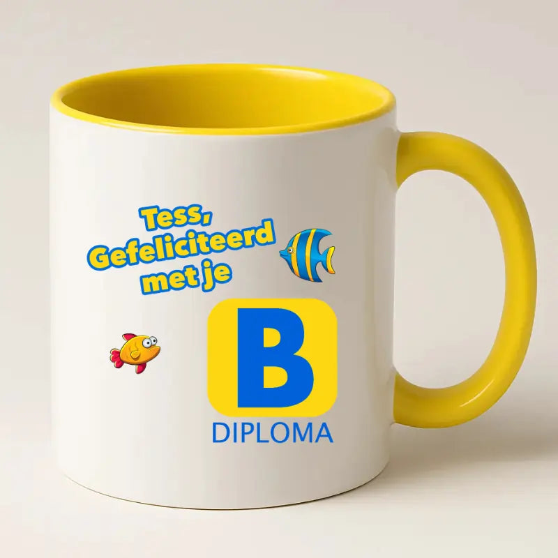 Zwemdiploma B Mok met Naam