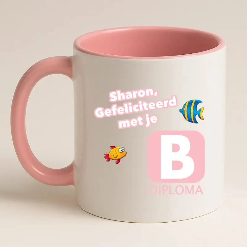 Zwemdiploma B Mok met Naam