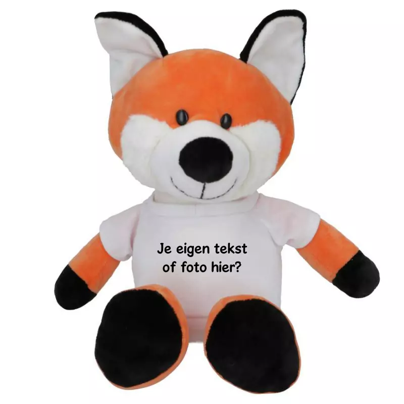 knuffel vos met naam