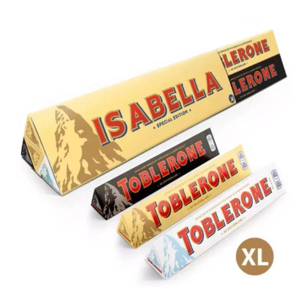 XL Toblerone Reep bedrukt met naam