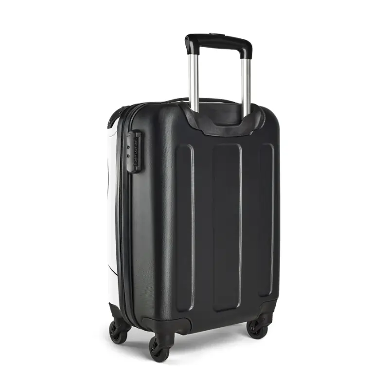 Handbagage koffer met foto achterkant