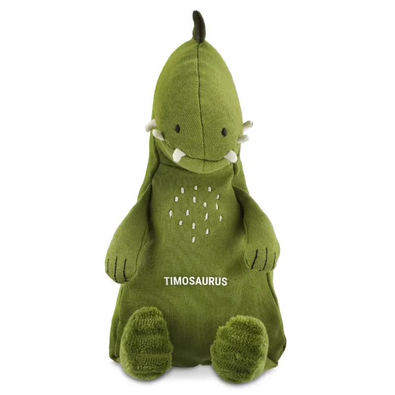 Knuffel dino met naam meisje