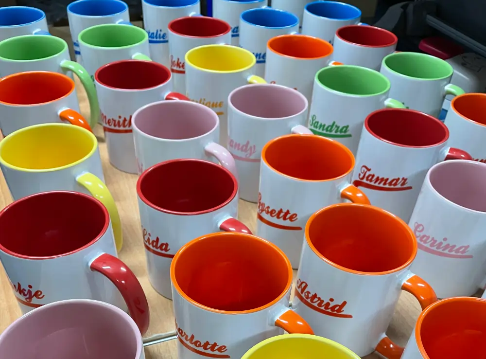 Mokken met naam laten maken