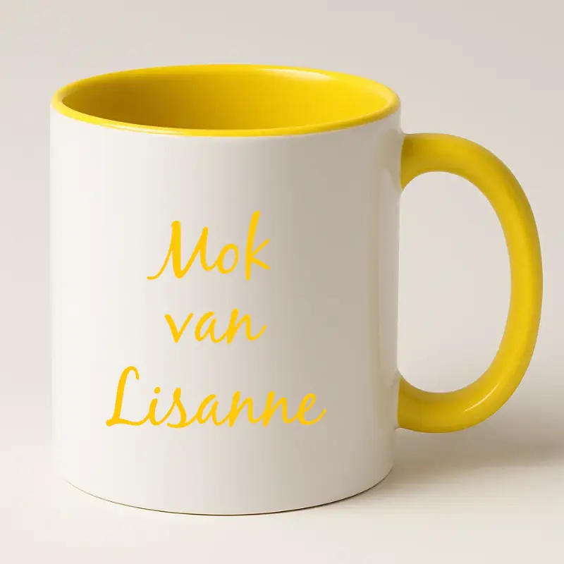 Mok van .... (geel)