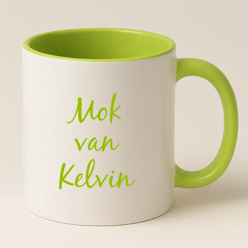Mok van .... (groen)