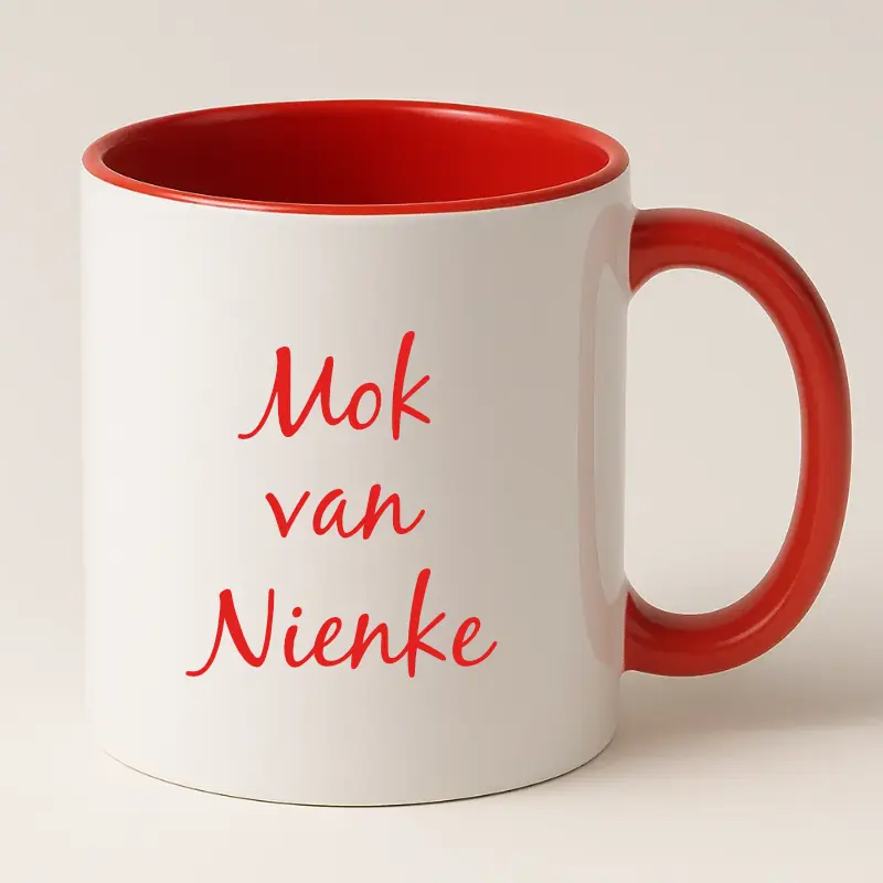 Mok van .... (rood)